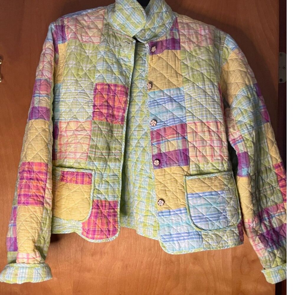 Vintage Willow Ridge patchwork jacket